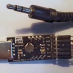 Self made data cable (ALINCO ERW-7) for DJ-500E
